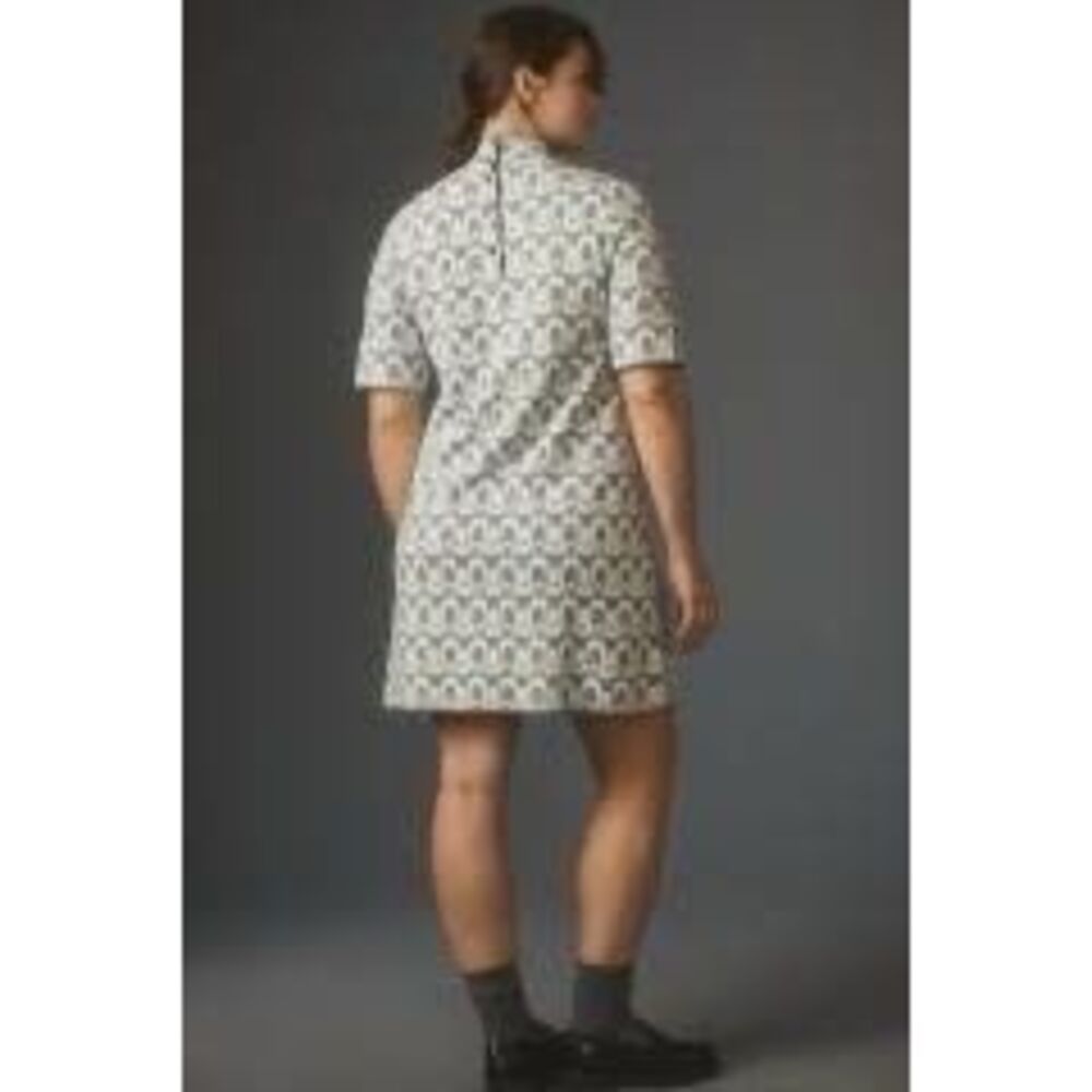 Anthropologie/Maeve The Annalise Mock-Neck Mini Sweater Dress - Picture 3 of 10